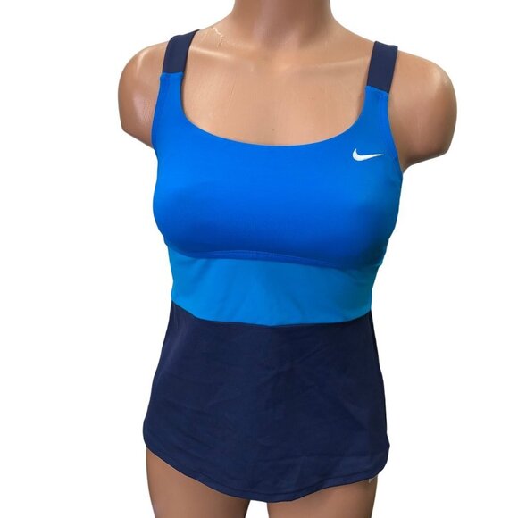 NIKE $94 TWO PIECES SWIM SUIT TANKINI &‎ BIKIN BOTTOM SM NWT - Picture 6 of 12